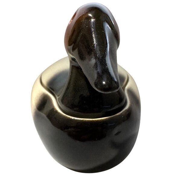 Vintage Ceramic Mallard Duck Trinket Box With Lid Catch All Home Decor - Picture 13 of 13